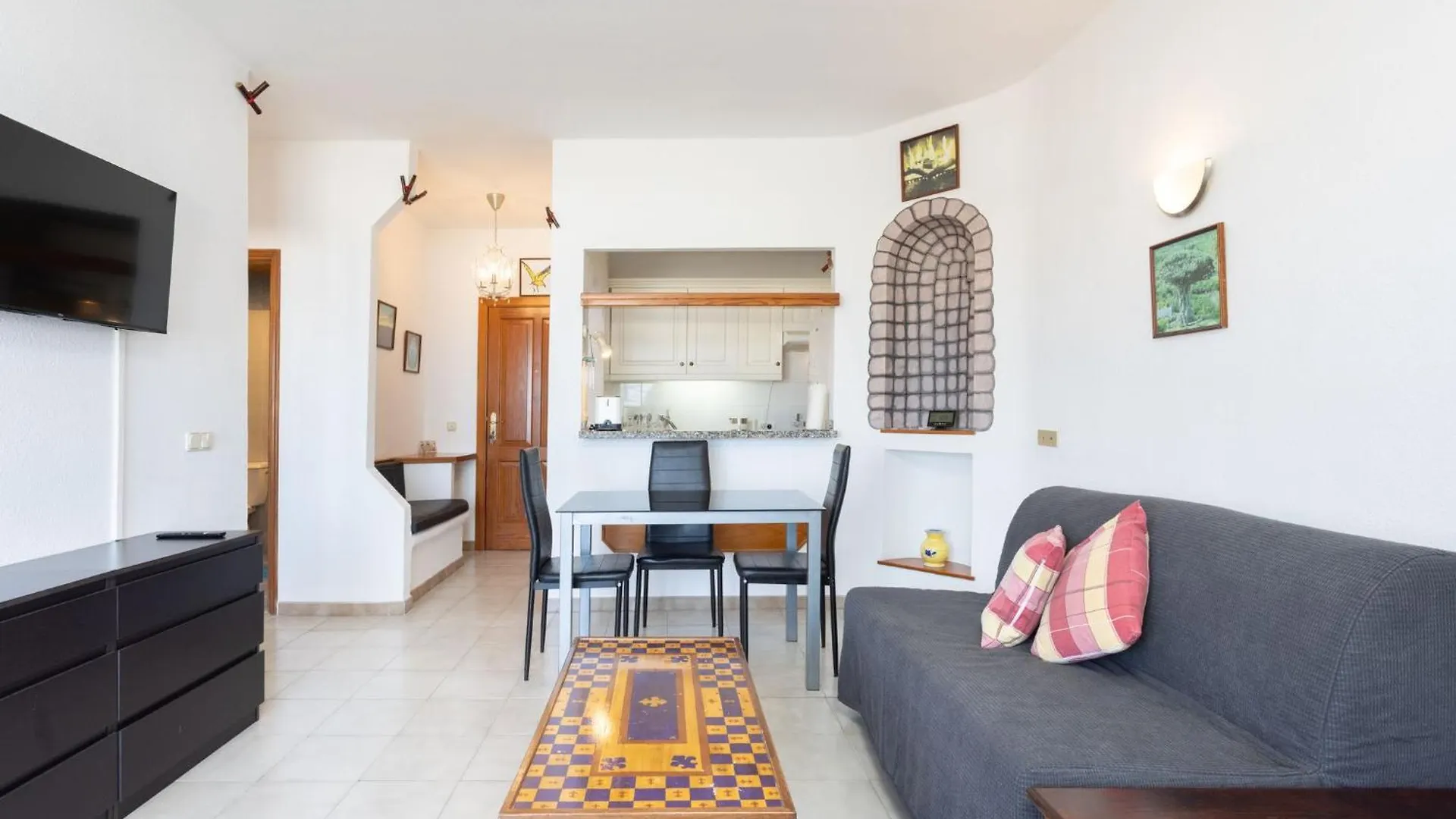 Apartment With Beach At 50 Meters, Swimming Pool And Wonderful Oceansunset View Costa Adeje  0*, Costa Adeje (Tenerife)